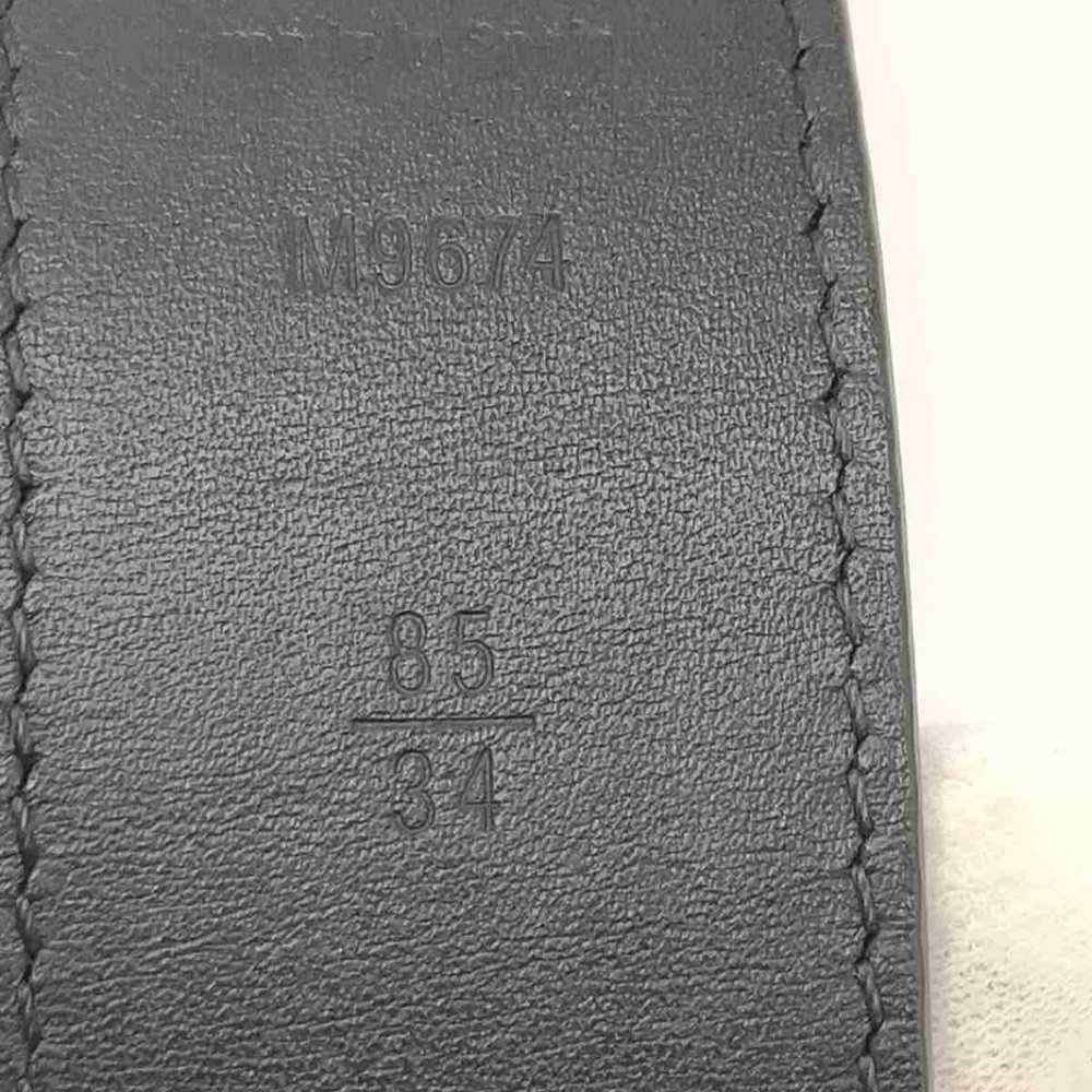 Louis Vuitton Black Damier Infini Leath Belt Ceint - Picture 4 of 12
